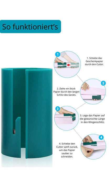 Tragbarer Zylinder-Papierschneider